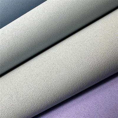 Cuir synthétique gaufré PU mat givré pour sacs, chaussures, tissus d'ameublement